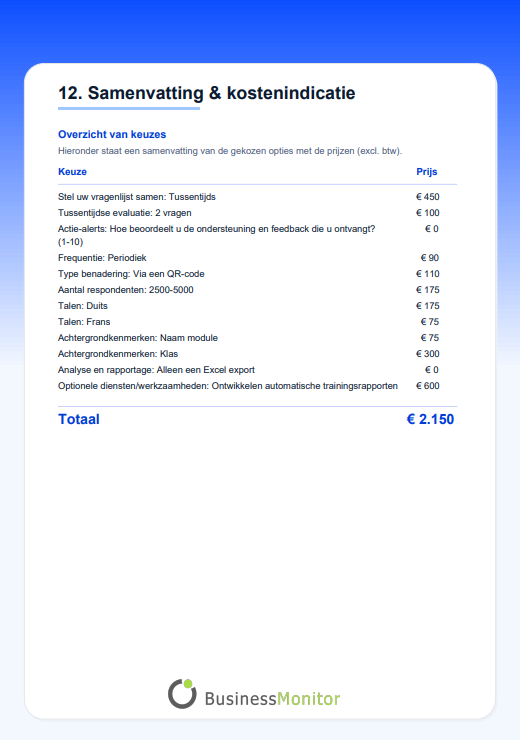 Voorbeeld Projectplan Pagina 2